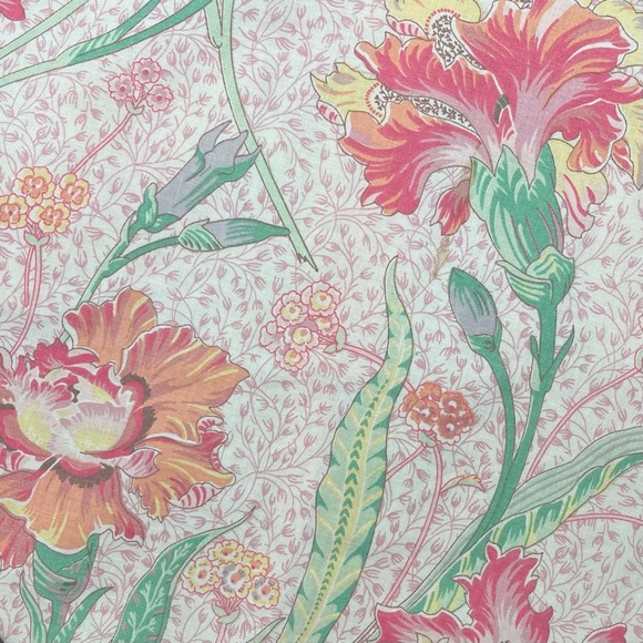 SOLD l 90s 4 Blair Woolverton Barbie Pastel Floral Print Strapless Mini Dress - Picture 9 of 15